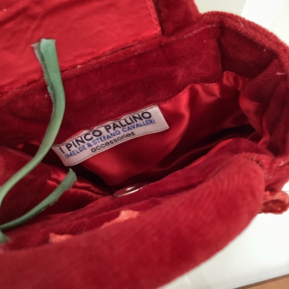 I Pinco Pallino Red Floral Embellishment Grils - Picture 4 of 4